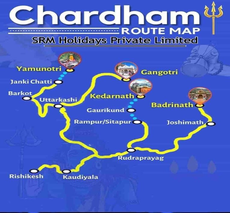 Chardham Yatra Package From Haridwar By Taxi With Srm Holidays