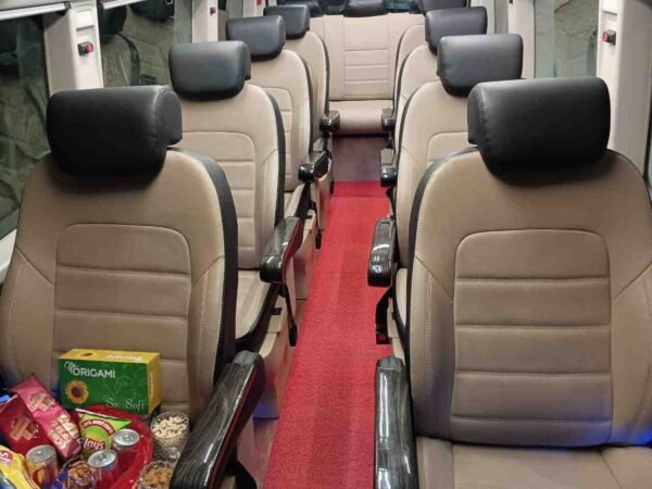 12 Seater Tempo Traveller in Delhi