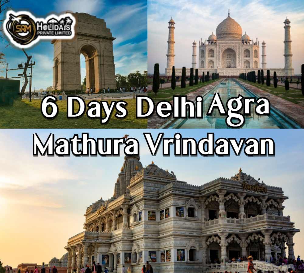 6 Days Delhi Agra Mathura Tour