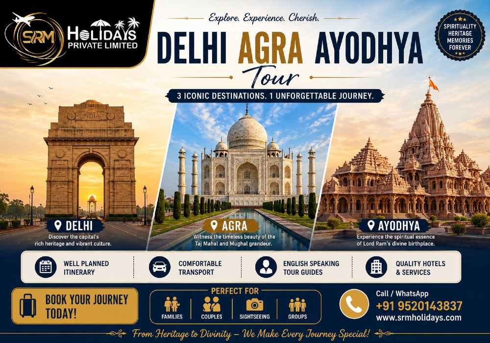 Delhi Agra Ayodhya Tour Package